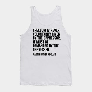 Martin Luther King Jr Quote Tank Top